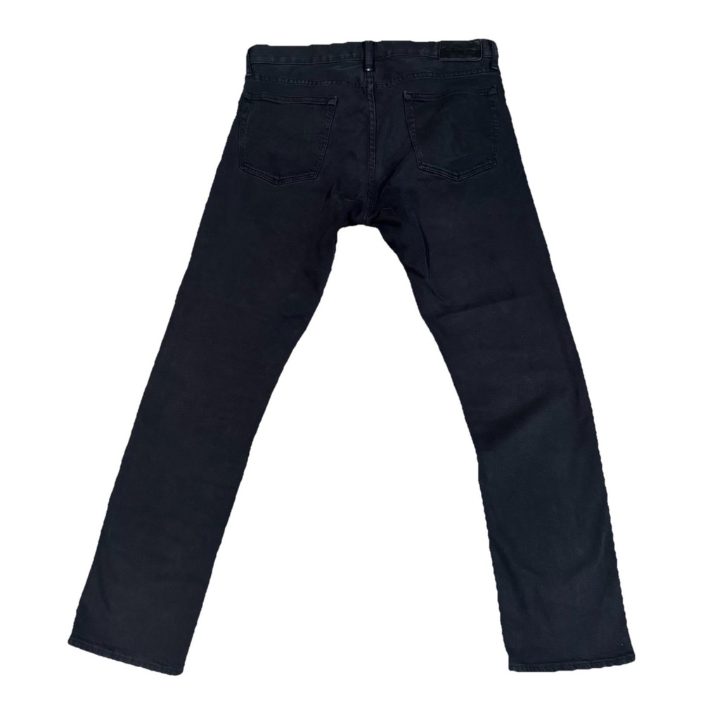 Polo Ralph Lauren The Varick Slim Straight Black Jeans Mens Size 33x32 Denim - Picture 8 of 9
